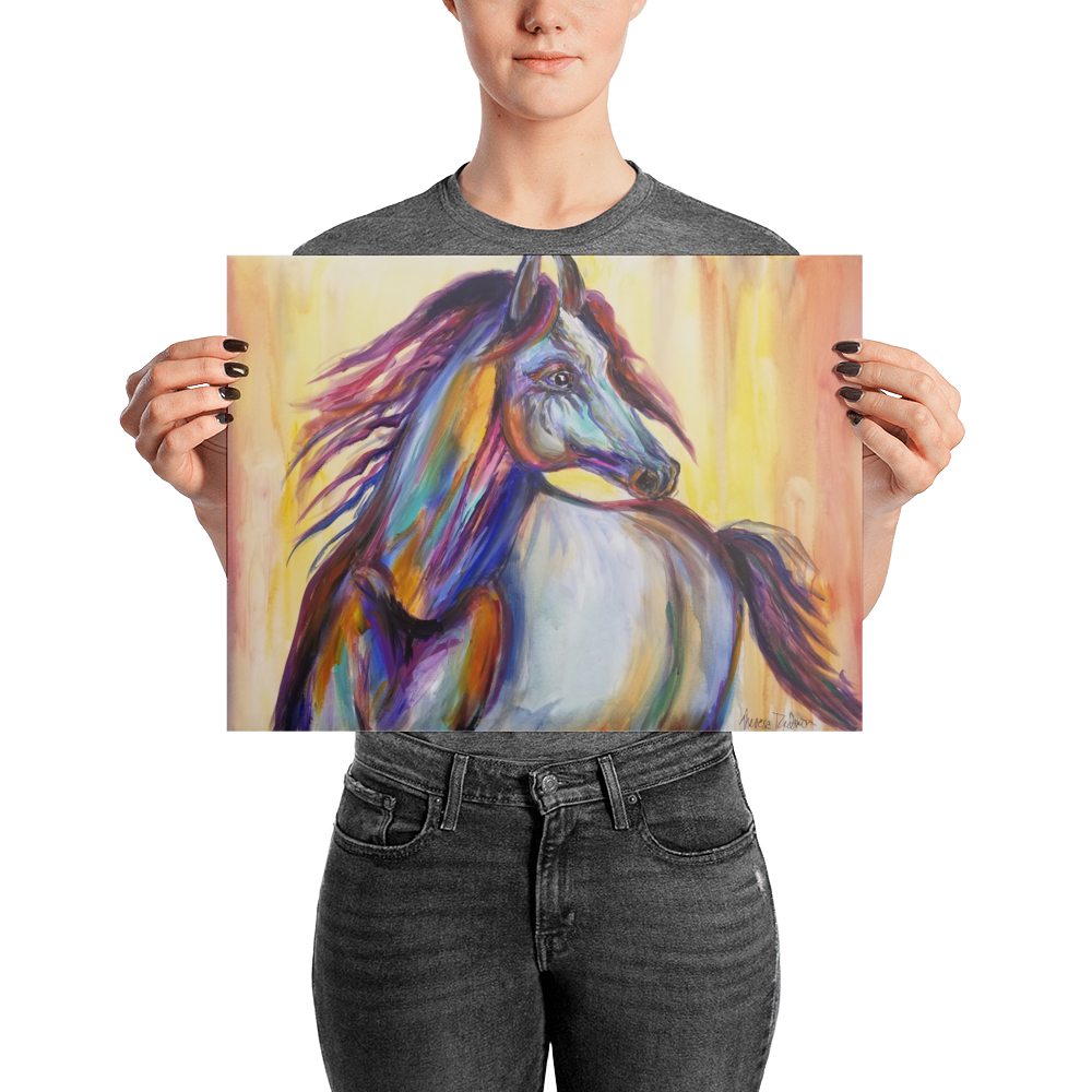 "Ride Forth" By Theresa Dedmon Prophetic Art Print Theresa Dedmon