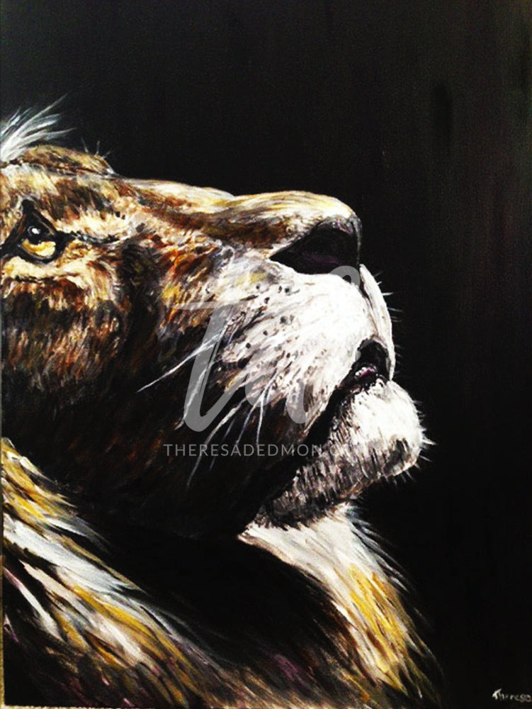 "Lion Of Judah" - Prophetic Art Print