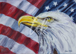 "Eagle Return" - Prophetic Art Print