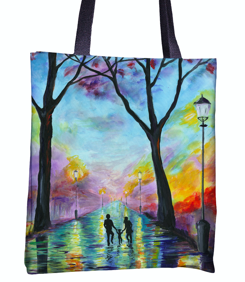 "Lights Of The City" - Tote Bag