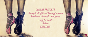 "Combat Princess" - Mug