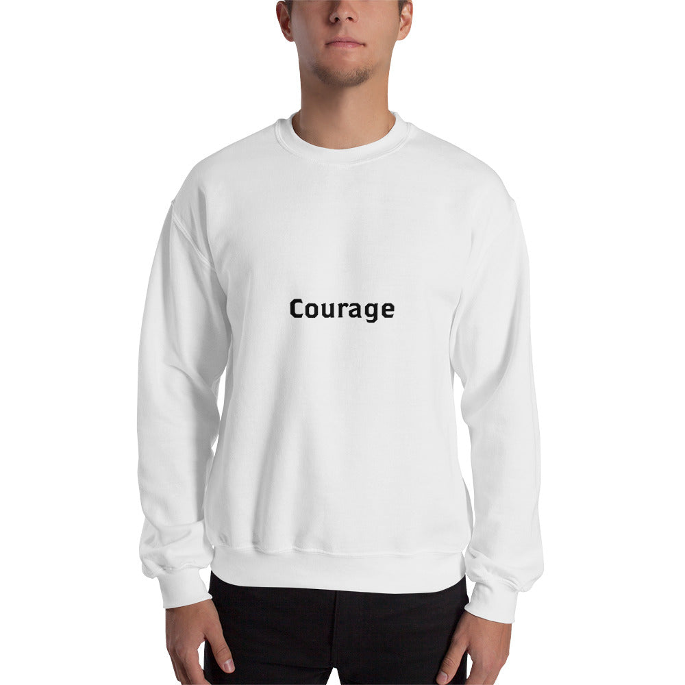 Courage - BW - Back