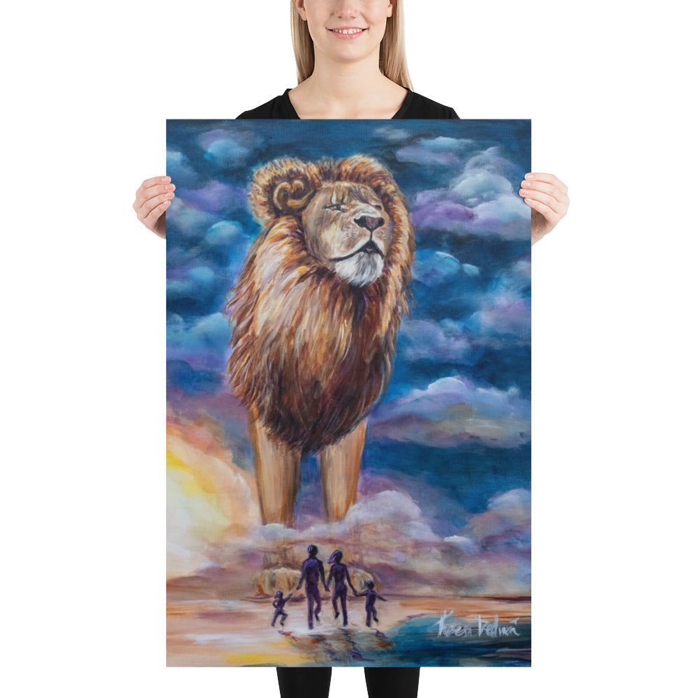 “The Lion's Dominion” - Prophetic Art Print